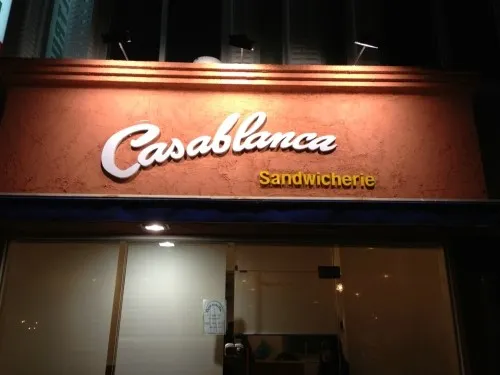 Casablanca Sandwicherie — exterior