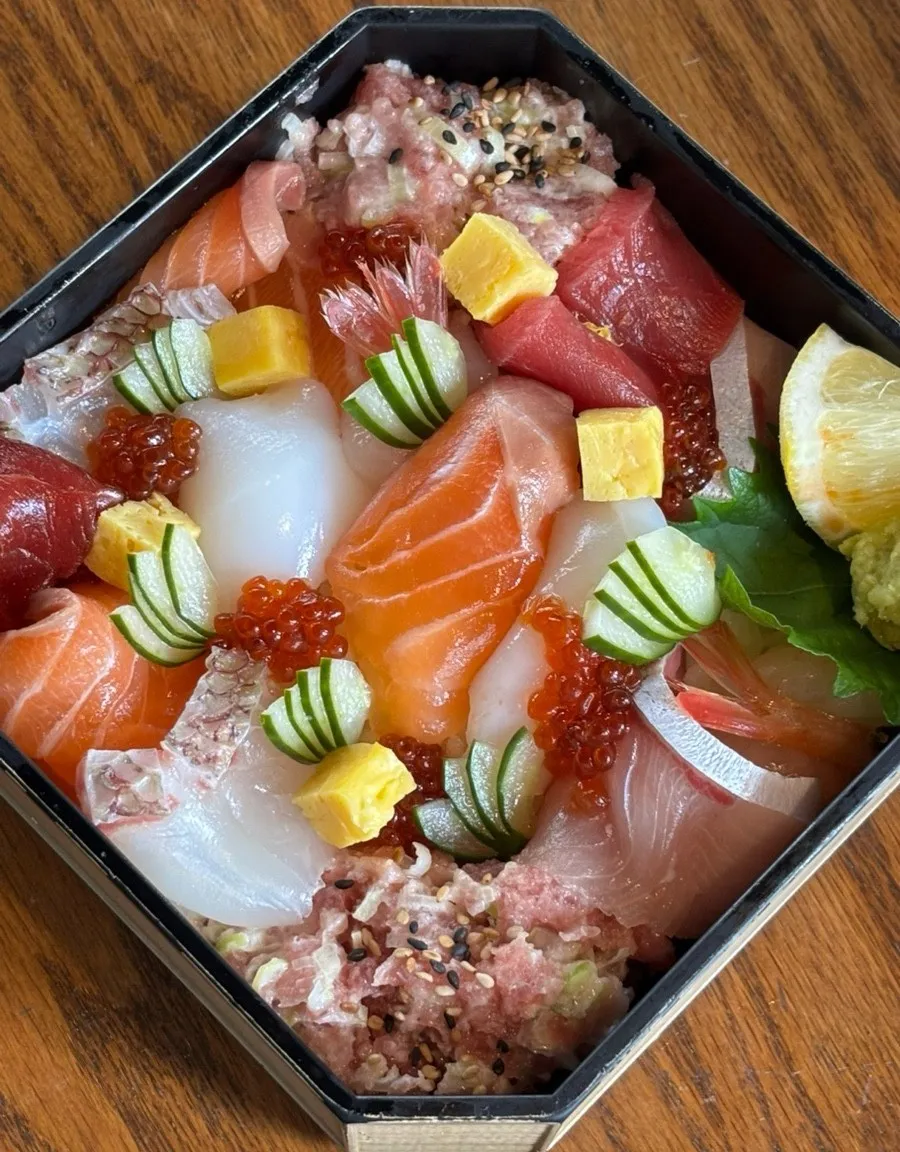 Haemok Nonhyeon — signature dish: Kaisendon (Seafood Rice Bowl)