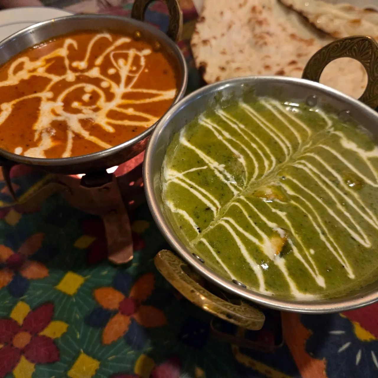 Yeti — signature dish: Spinach Curry